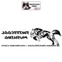 Autocollant Swisscool Mushing - Chiens de sport et de traineau - noir - gauche