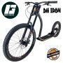 Trottinette de descente Gravity DH Iron - Le top de la Trottinette de descente - Avec ou sans chiens - vue à 45 degrés