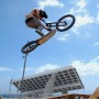 Trottinette Gravity Scooters DH Raptor - Trottinette en pleine action - Saut