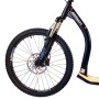 Trottinette Gravity Scooters DH Core - fourche RST  DIRT avec débattement 130 mm