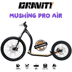 Trottinette Gravity Scooters Mushing Pro Air - vue de côté