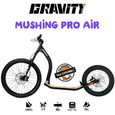 Trottinette Gravity Scooters Mushing Pro Air - vue de côté