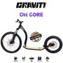 Trottinette Gravity Scooters DH Core - vue de côté