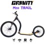 Trottinette Gravity Scooters M10 Trail - CaniTrottinette - vue de côté