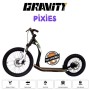 Trottinette Gravity Scooters Pixies - CaniTrottinette - Trottinette enfant - vue de côté