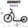 Dimension Trottinette Gravity Scooters Pulka - CaniTrottinette