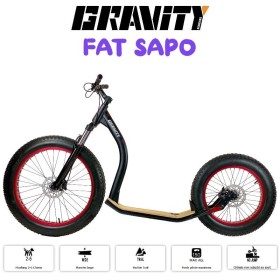 Trottinette Gravity Scooters Fat Sapo - CaniTrottinette - Mushing