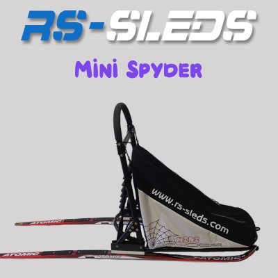 Traineau chien RS-Sleds (RSS) Mini Spyder - Traineau de loisirs 1 à 2 chiens pour enfants