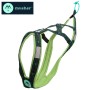 Harnais Anvik de Musher - Harnais de traction pour chien (x-back) - vue profil - vert neon