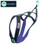 Harnais Anvik de Musher - Harnais de traction pour chien (x-back) - vue profil - violet
