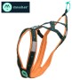 Harnais Anvik de Musher - Harnais de traction pour chien (x-back) - vue profil - orange