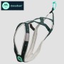Harnais Anvik de Musher - Harnais de traction pour chien (x-back) - vue profil - argent