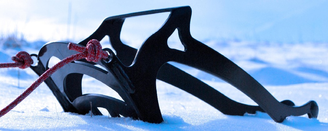 Ancre à neige pour traineau à chien - Stabilité et Sécurité - Mushing